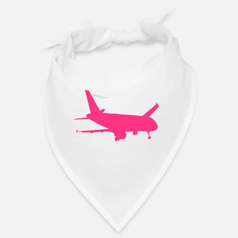A320 d'atterrissage - Bandana - blanc