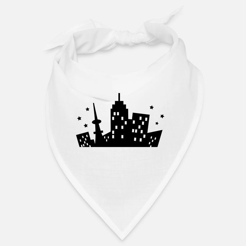 Skyline einer Stadt Bandana