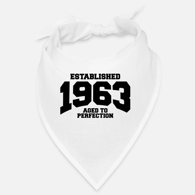 aged to perfection established 1963 (fr) Bandana