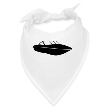 Boat de - Bandana - Weiß - Vorne