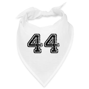 44 - Bandana - Weiß - Vorne