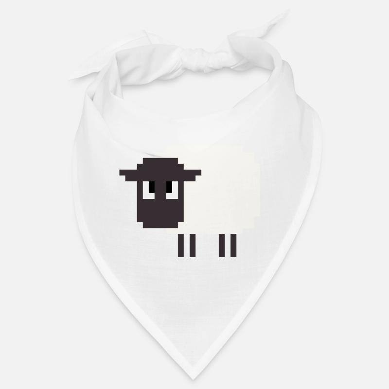 8 bit sheep Bandana