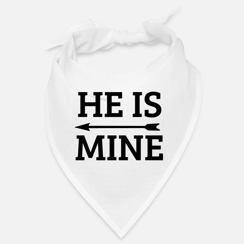 he is mine Bandana