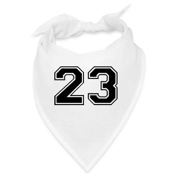 23 - Bandana - Weiß - Vorne