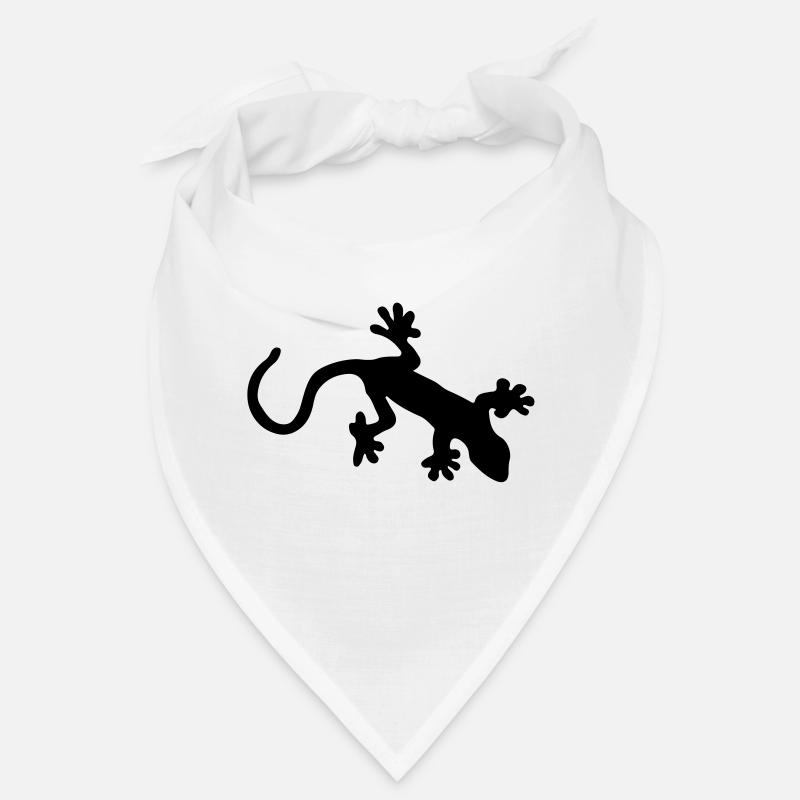 gekko - Bandana - Weiß