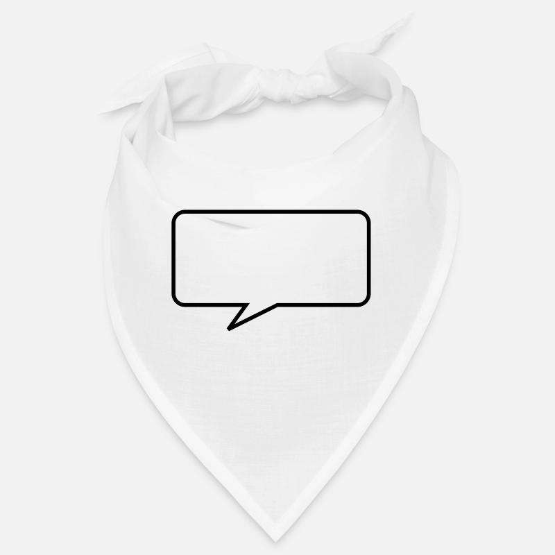 Talking bubble Bandana