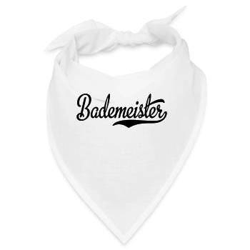 Bademeister - Bandana - Weiß - Vorne