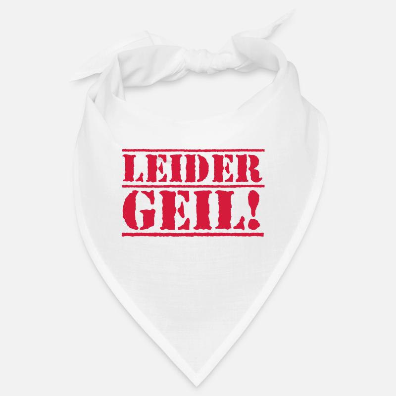 leider geil Bandana