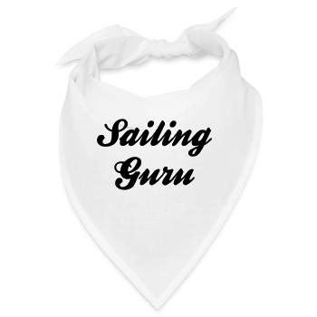 sailing guru - Bandana - Weiß - Vorne