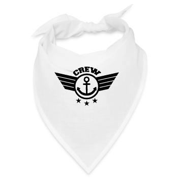 Anchor Crew - Bandana - Weiß - Vorne