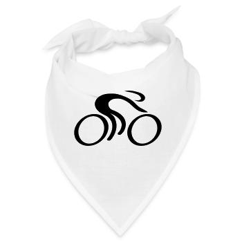 Bicycle - Bandana - Weiß - Vorne