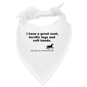 Horse - Bandana - Weiß - Vorne