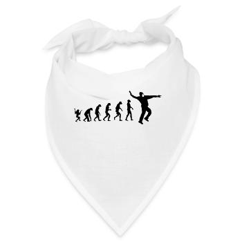 Ab geht die Post! - Bandana - Weiß - Vorne