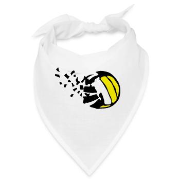 Explosion Volleyball Destructurer destructi - Bandana - Weiß - Vorne