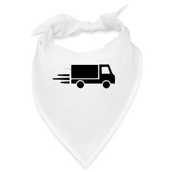 LKW - Bandana - Weiß - Vorne