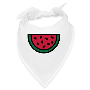 Melone - Bandana - Weiß - Vorne