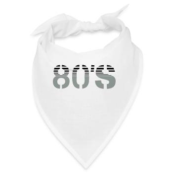80s Logo - Bandana - Weiß - Vorne