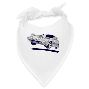 480 Turbolader - Bandana - Weiß - Vorne
