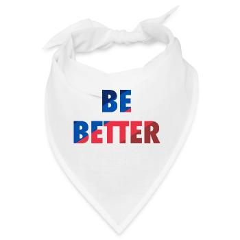 Besser - Bandana - Weiß - Vorne