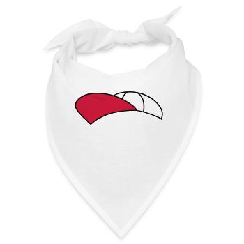 kappe hut muetze capy kopfbedeckung cool design cl - Bandana - Weiß - Vorne