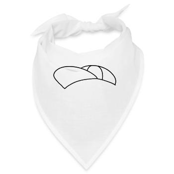 cool kappe hut muetze capy kopfbedeckung design cl - Bandana - Weiß - Vorne