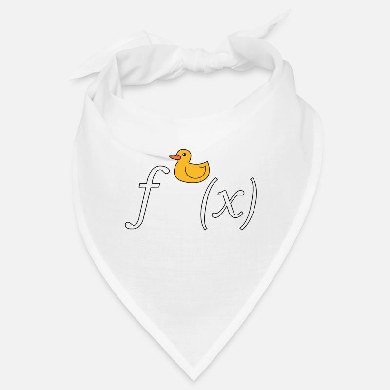 Duck derivation math joke (without text) Bandana