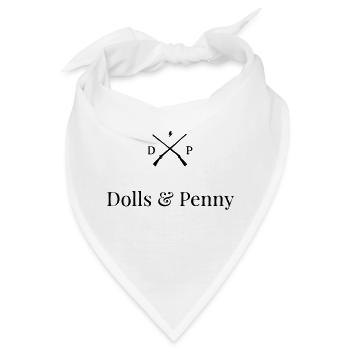 Hipster Logo - Bandana - Weiß - Vorne