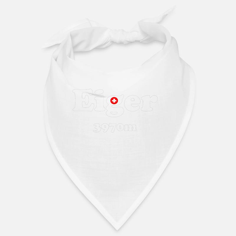 Eiger mit Schweizerkreuz Bandana