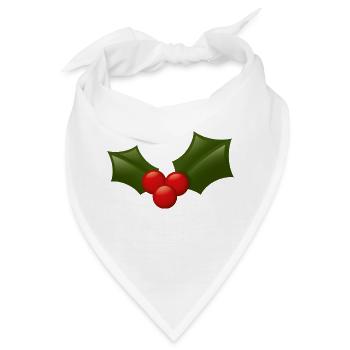Smiley Holly - Bandana - Weiß - Vorne