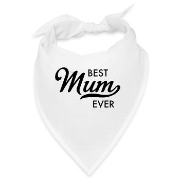 Mutter - Bandana - Weiß - Vorne
