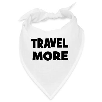 Reisen - Bandana - Weiß - Vorne