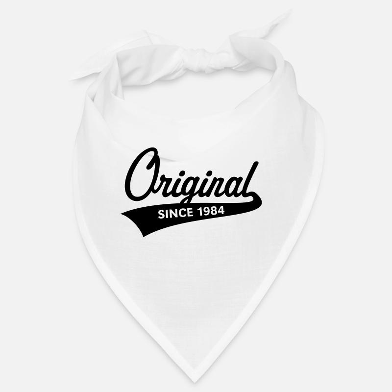 Original Since 1984 (Geburtsjahr, Geburtstag / B) Bandana