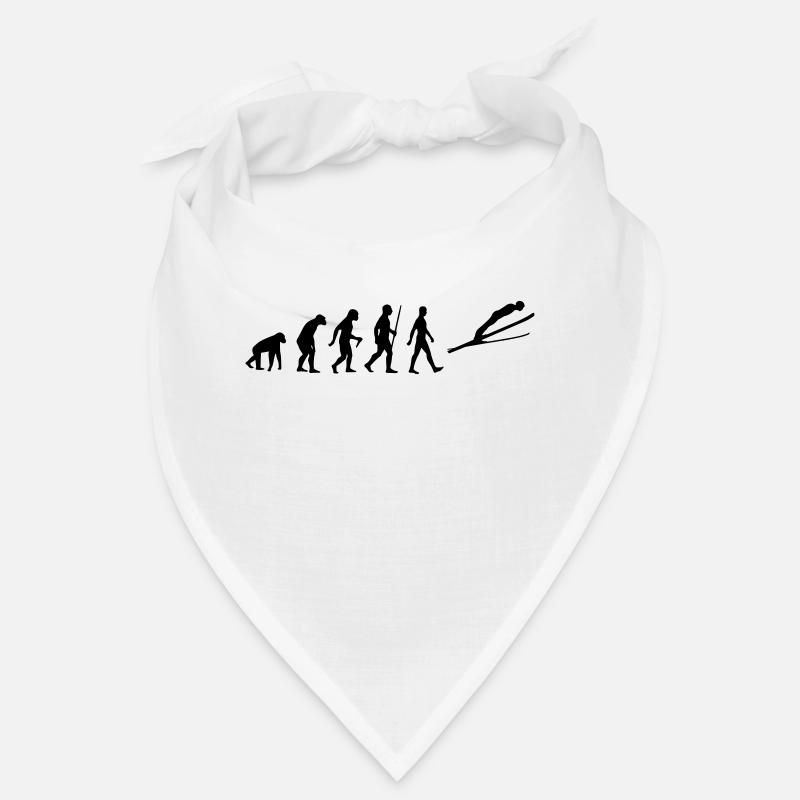 Saut à Ski Evolution Saut à Ski Saut à Ski - Bandana - blanc