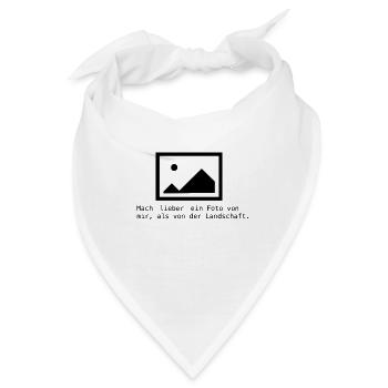 Foto - Bandana - Weiß - Vorne