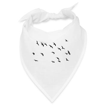 Voegel - Bandana - Weiß - Vorne