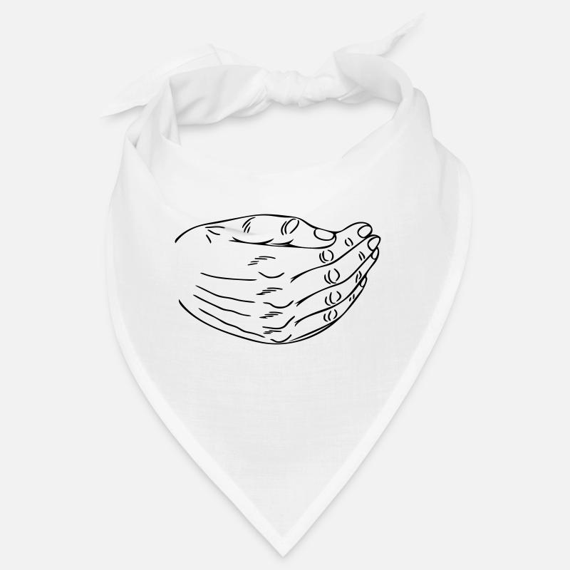La main sur la bouche Bandana