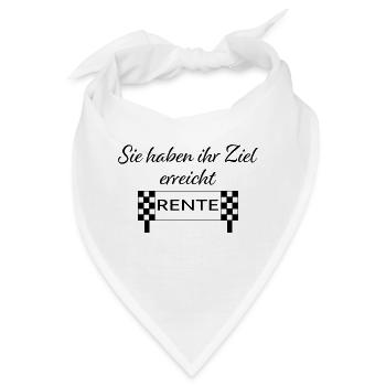 Rente - Bandana - Weiß - Vorne
