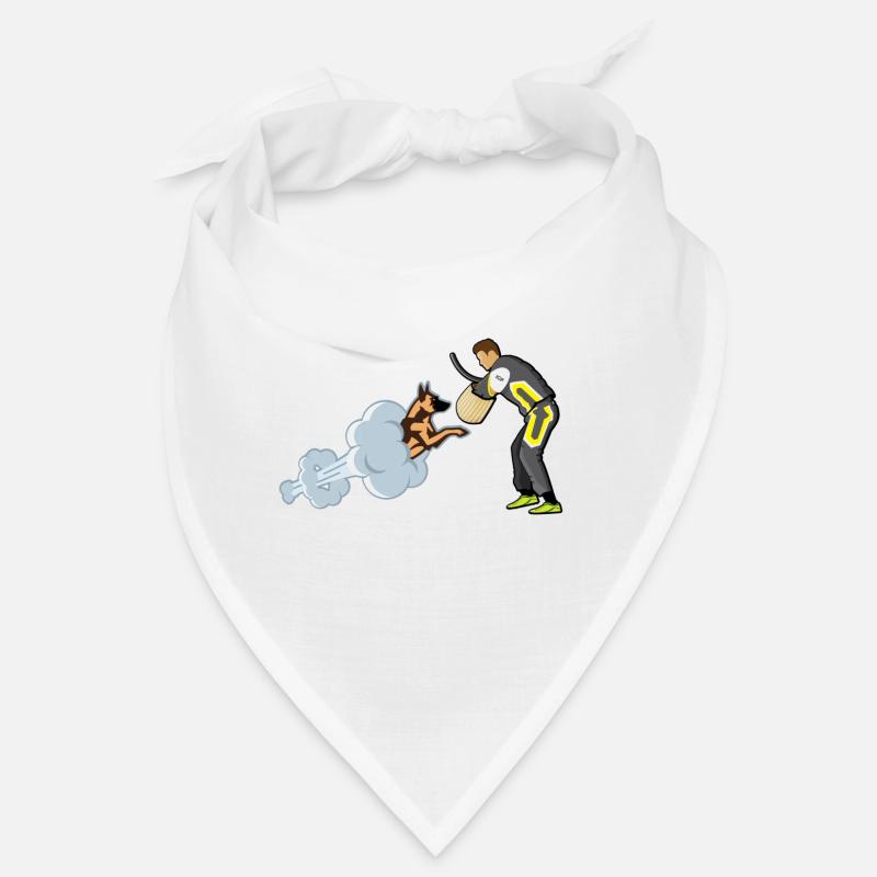 Leurre de travail de morsure d’IGP - Bandana - blanc