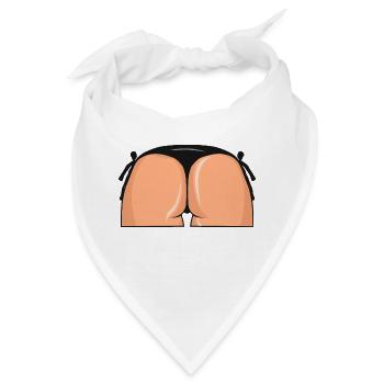 sexy bikini mädchen frau - Bandana - Weiß - Vorne