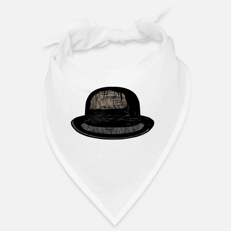 Fancy bowl hat drawing Bandana