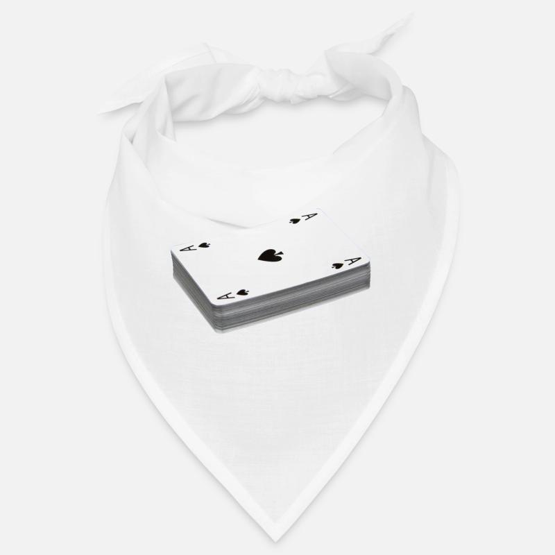 kartenstapel - Bandana - Weiß