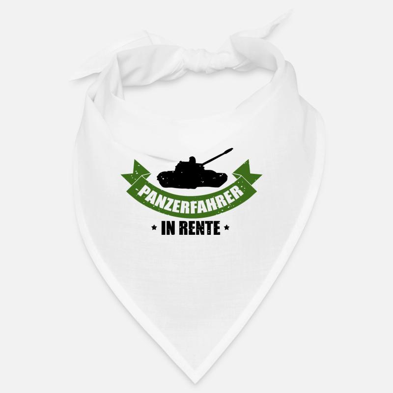 schnarche nicht Leopard Panzerfahrer Panzer Bandana