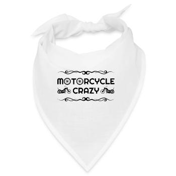 Vintage Motorrad, Motorrad, Motorrad Hoodies - Bandana - Weiß - Vorne