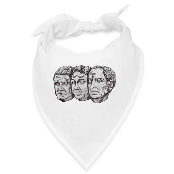 Triumvirat Cäsar Pompeius Crassus - Bandana - Weiß - Vorne