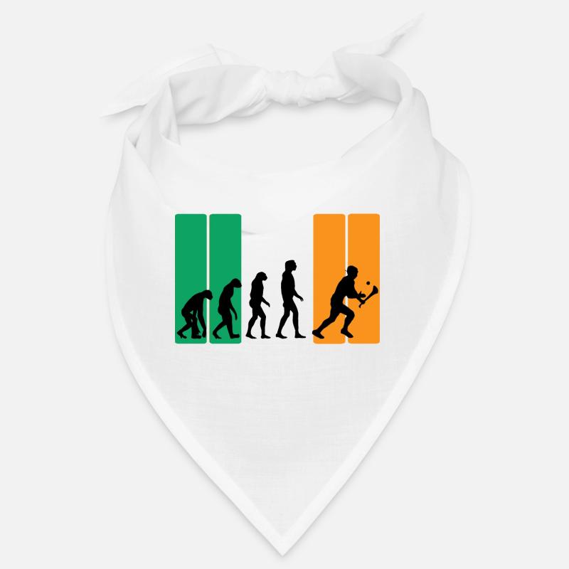 Die Evolution von Hurling - Bandana - Weiß