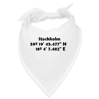 Stockholm - Bandana - Weiß - Vorne