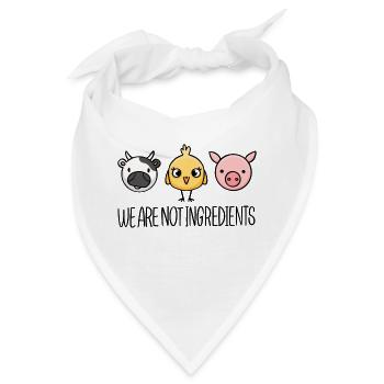 Vegan body - Color - Bandana - Weiß - Vorne