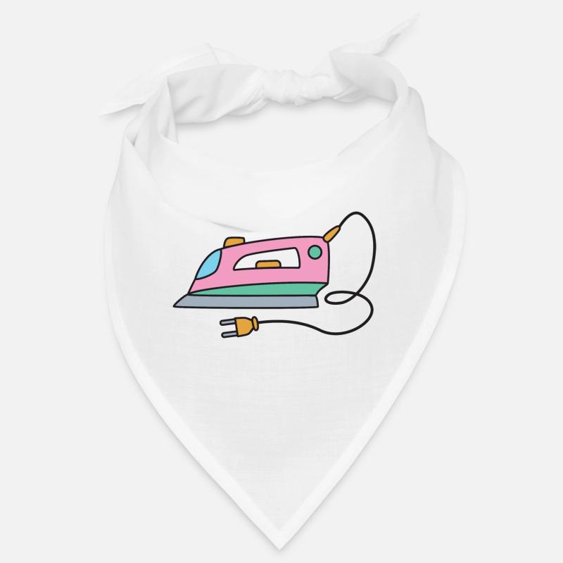 iron - Bandana - white