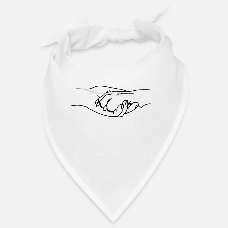 hand pfote Bandana