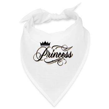 Prinzen - Bandana - Weiß - Vorne